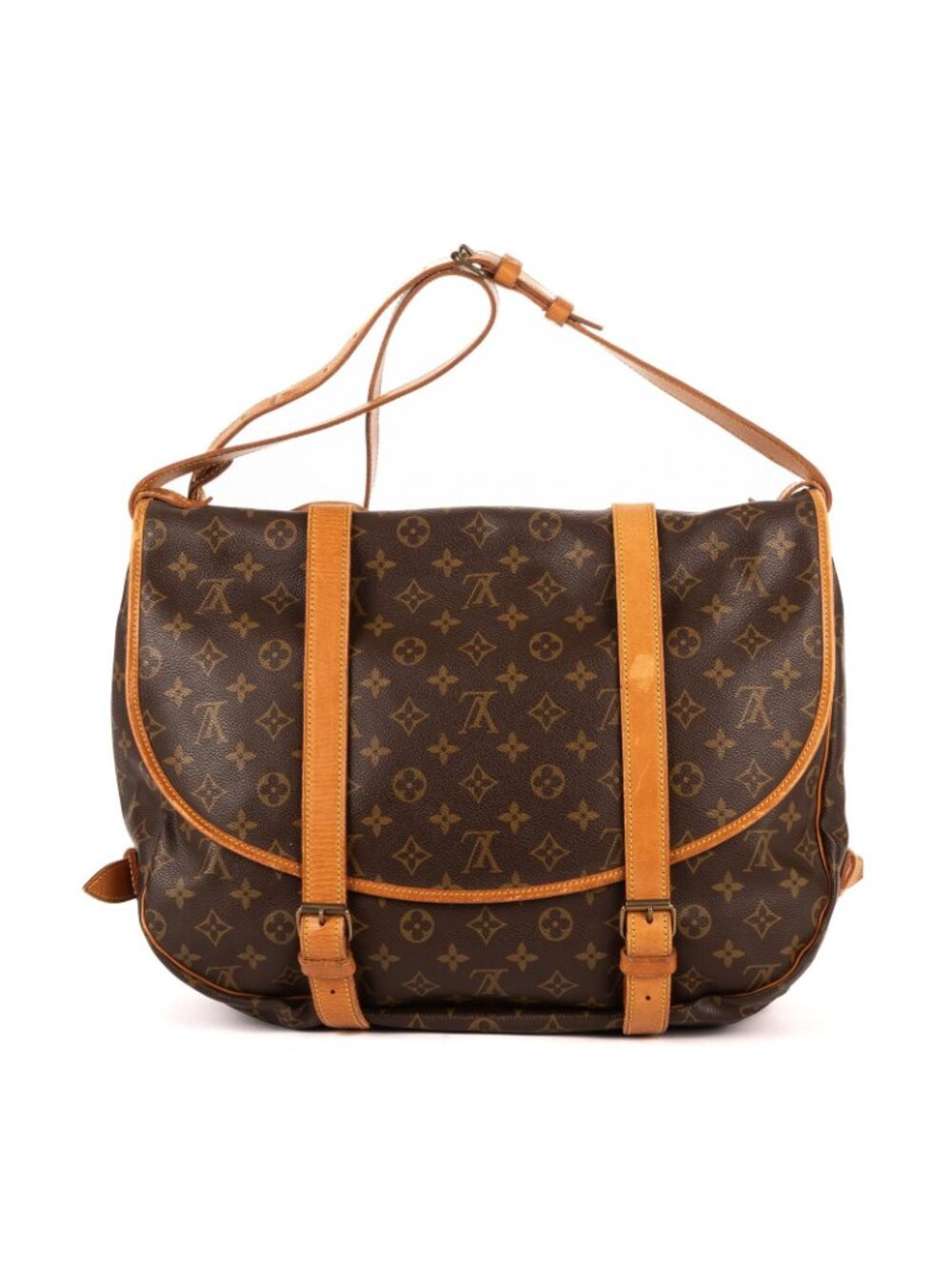 Louis Vuitton Saumur 43 Brown Monogram Canvas - Picture 5 of 11